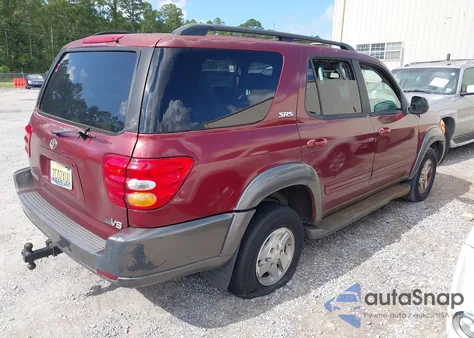 2003 Toyota Sequoia Sr5 V8 from USA, damaged, VIN 5TDZT34A53S157866